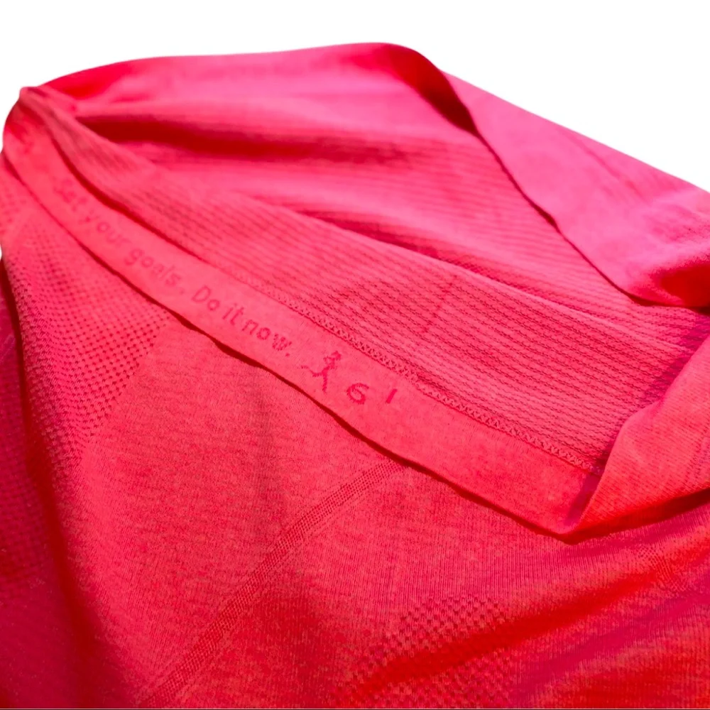 Lululemon Swiftly Tech Racerback Heathered Neon Pink